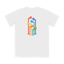 Wellington Pride Festival - Straight Cut Tee White