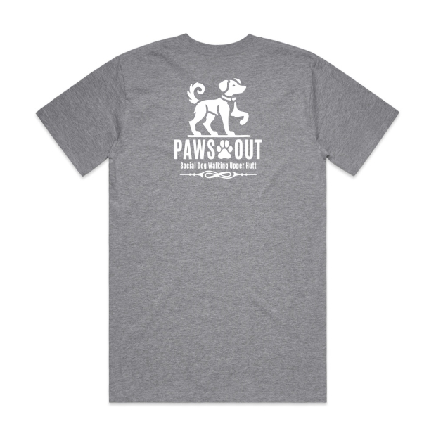 Paws Out Mens Hood - Black