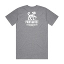 Paws Out Mens Hood - Black
