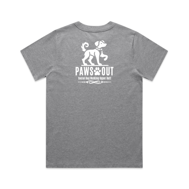 Paws Out Mens Hood - Black