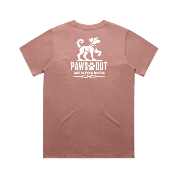 Paws Out Mens Hood - Black