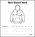 Paws Out Womens Hood - SIZE