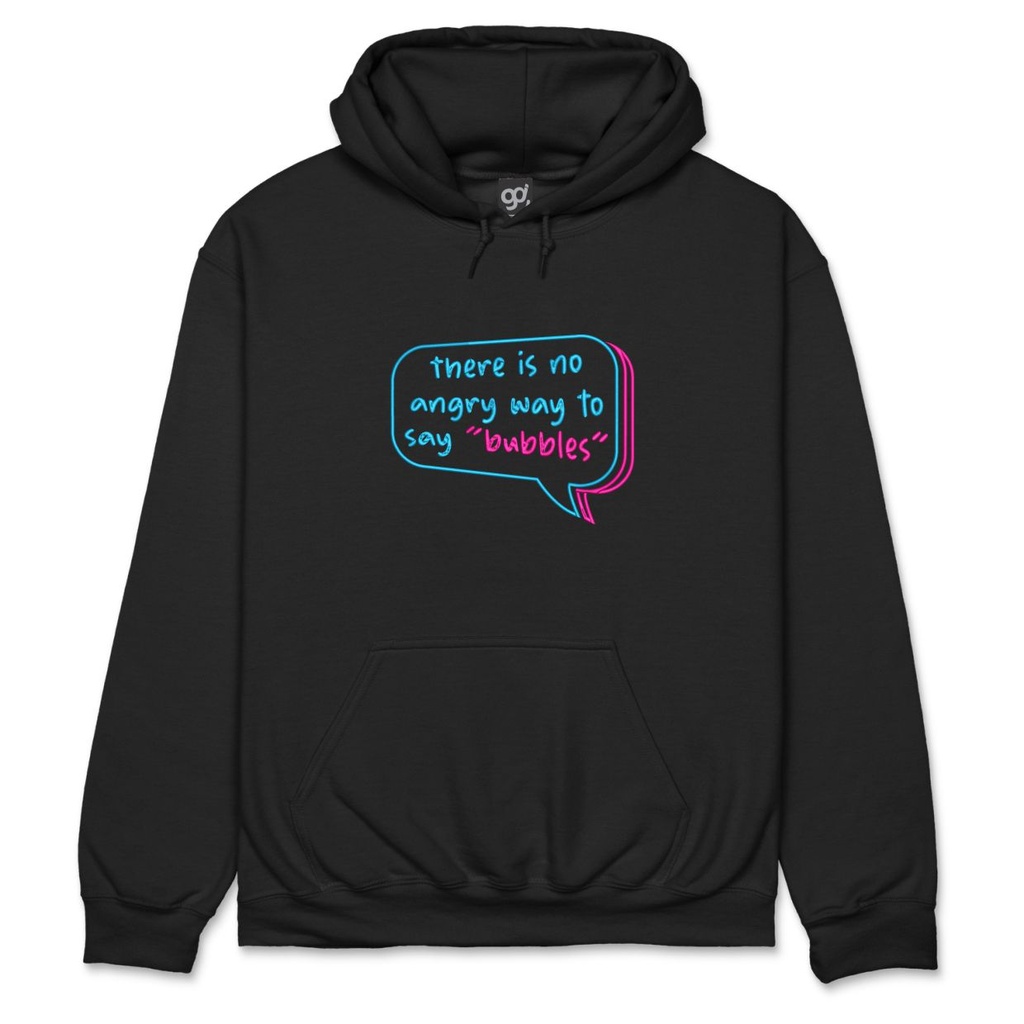 Bubbles- Hoodie (S, Black)