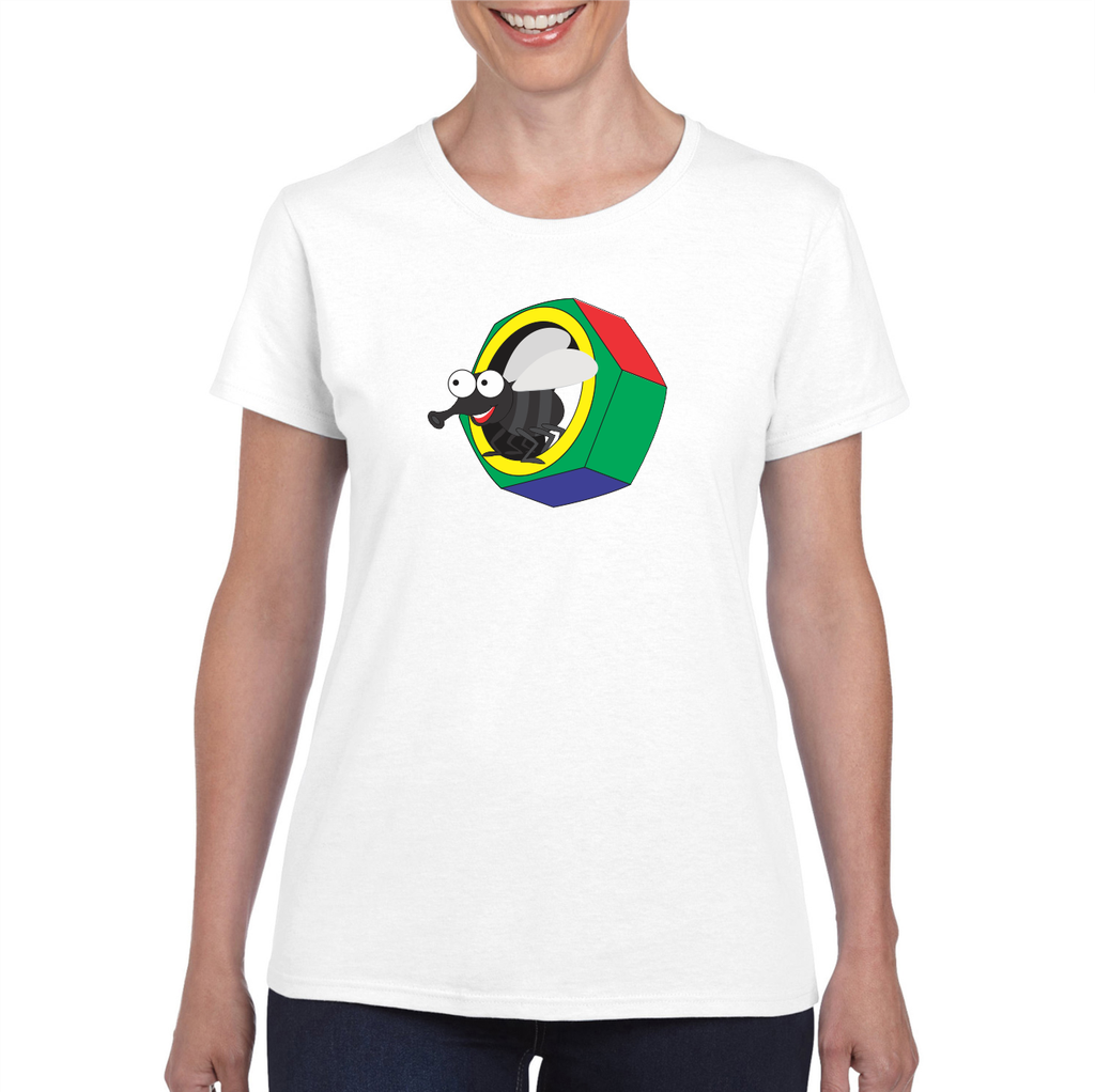 Flieg in Jou ... - Womens Tee (White, S)