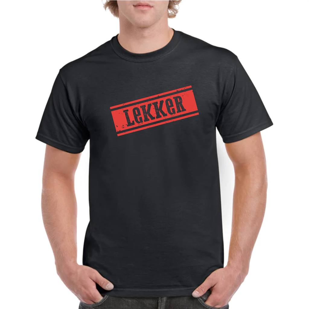 Lekker - Mens Tee (White, S)