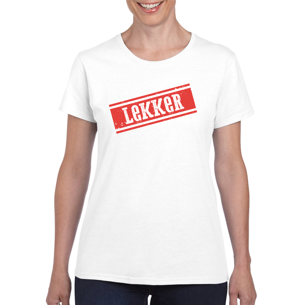 Lekker - Womens Tee (White, S)