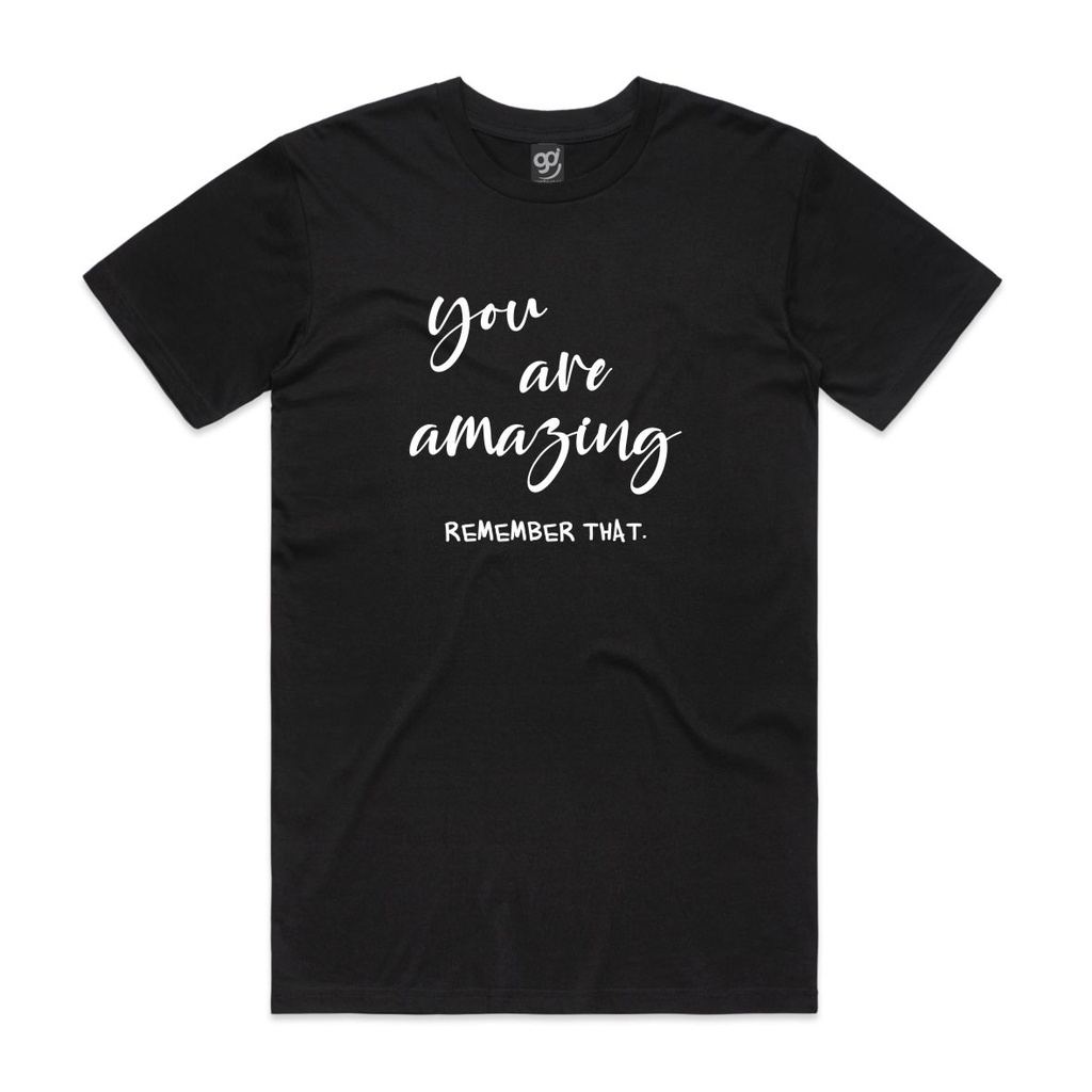 You are Amazing - Mens Tee (White, S)