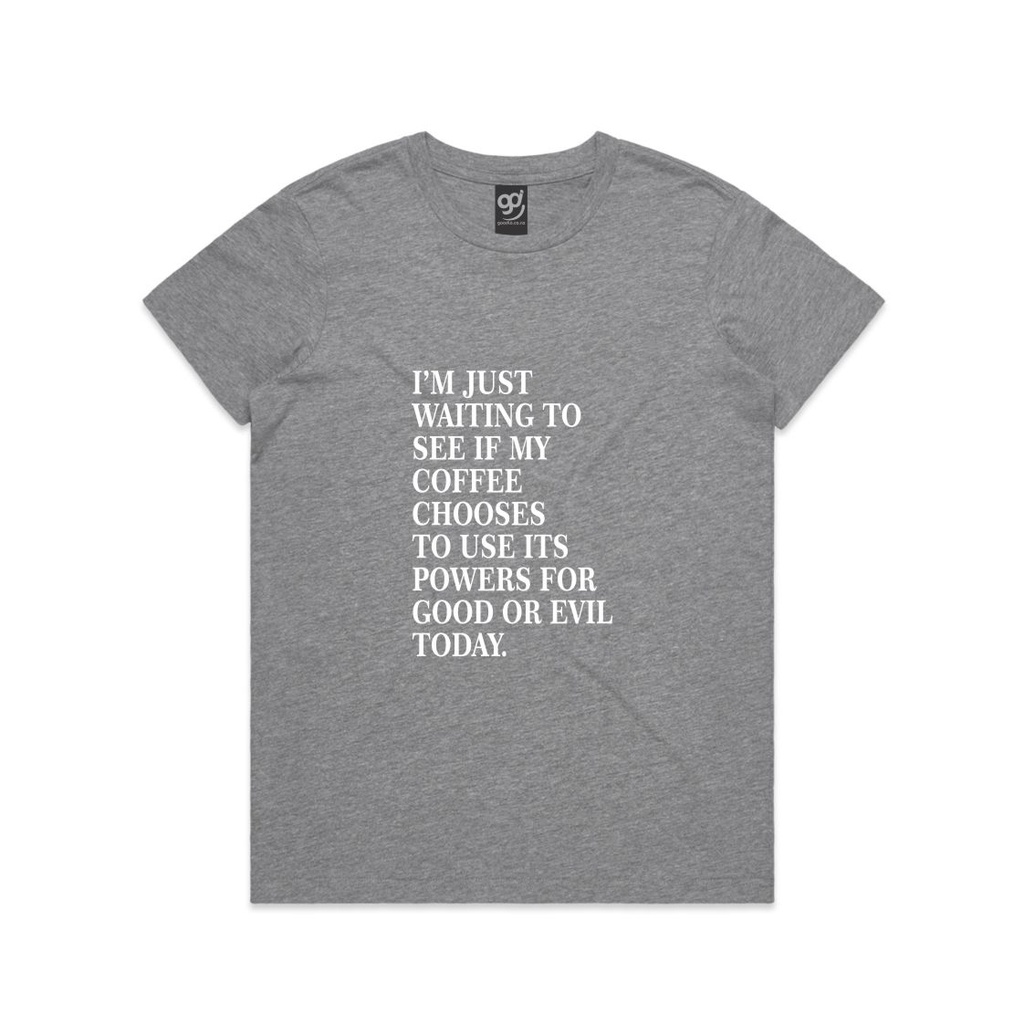 Good or Evil Womens Tee (S, Black)