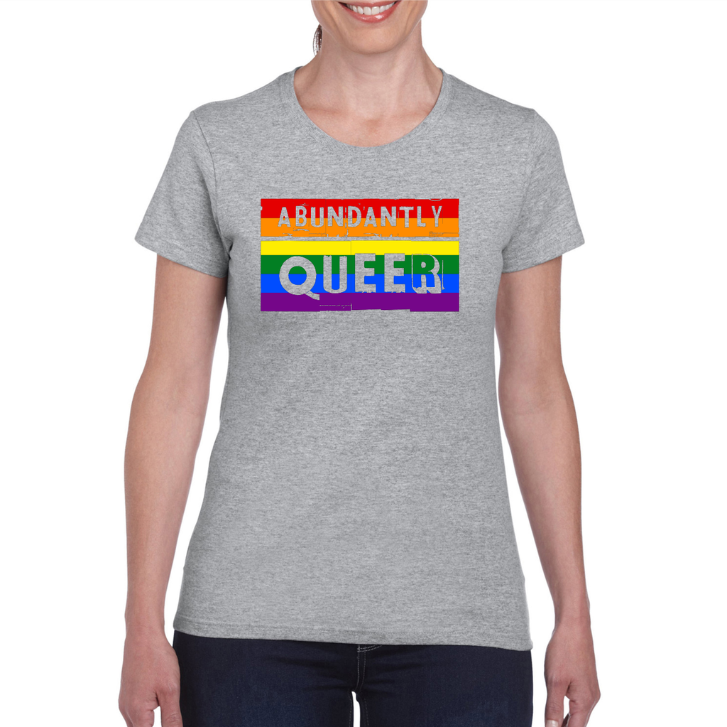 Abundantly Queer Tee (S, Black)
