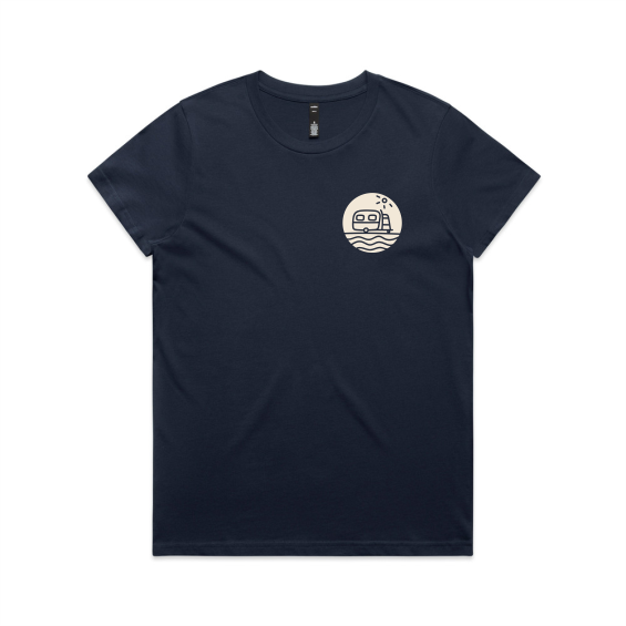 Midnight Blue Womens Tee (XS)