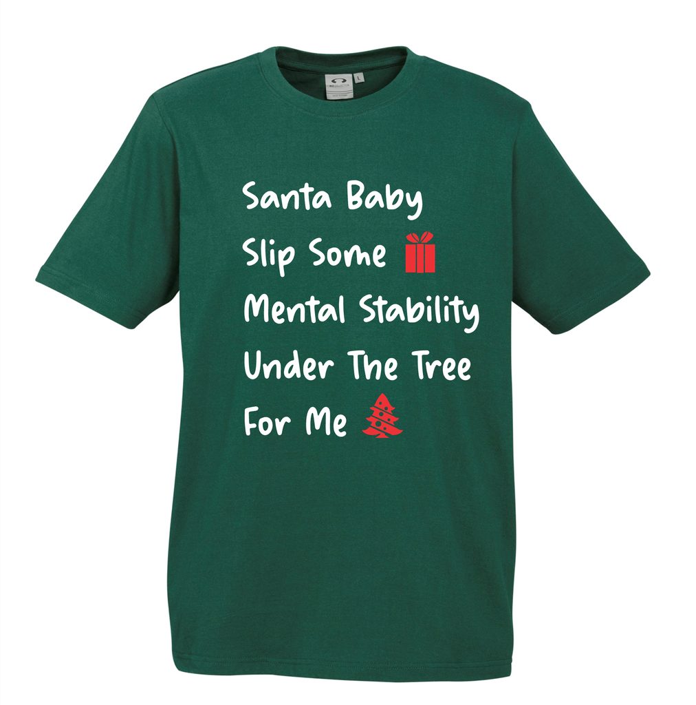 Santa Baby, Slip Some Mental Stability Under the Tree for Me (S)