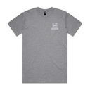 Paws Out Mens Tee - Grey Marle