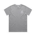 Paws Out Womens Tee - Grey Marle