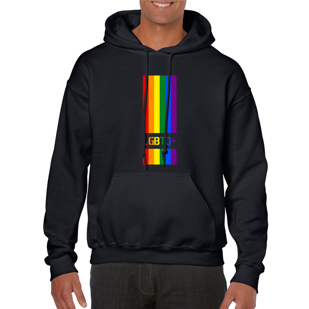LGBTQ+ - Hoodie (XS, Black)