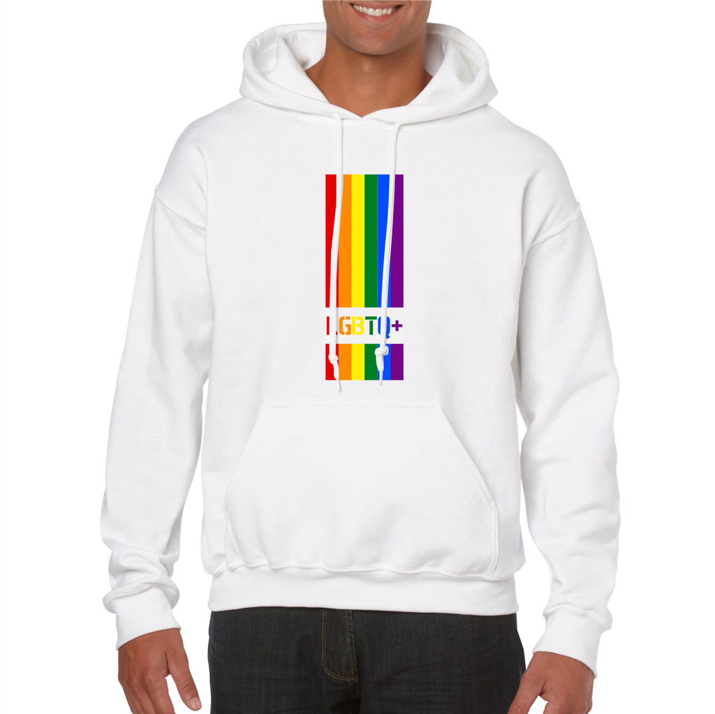 LGBTQ+ - Hoodie (White, XS)