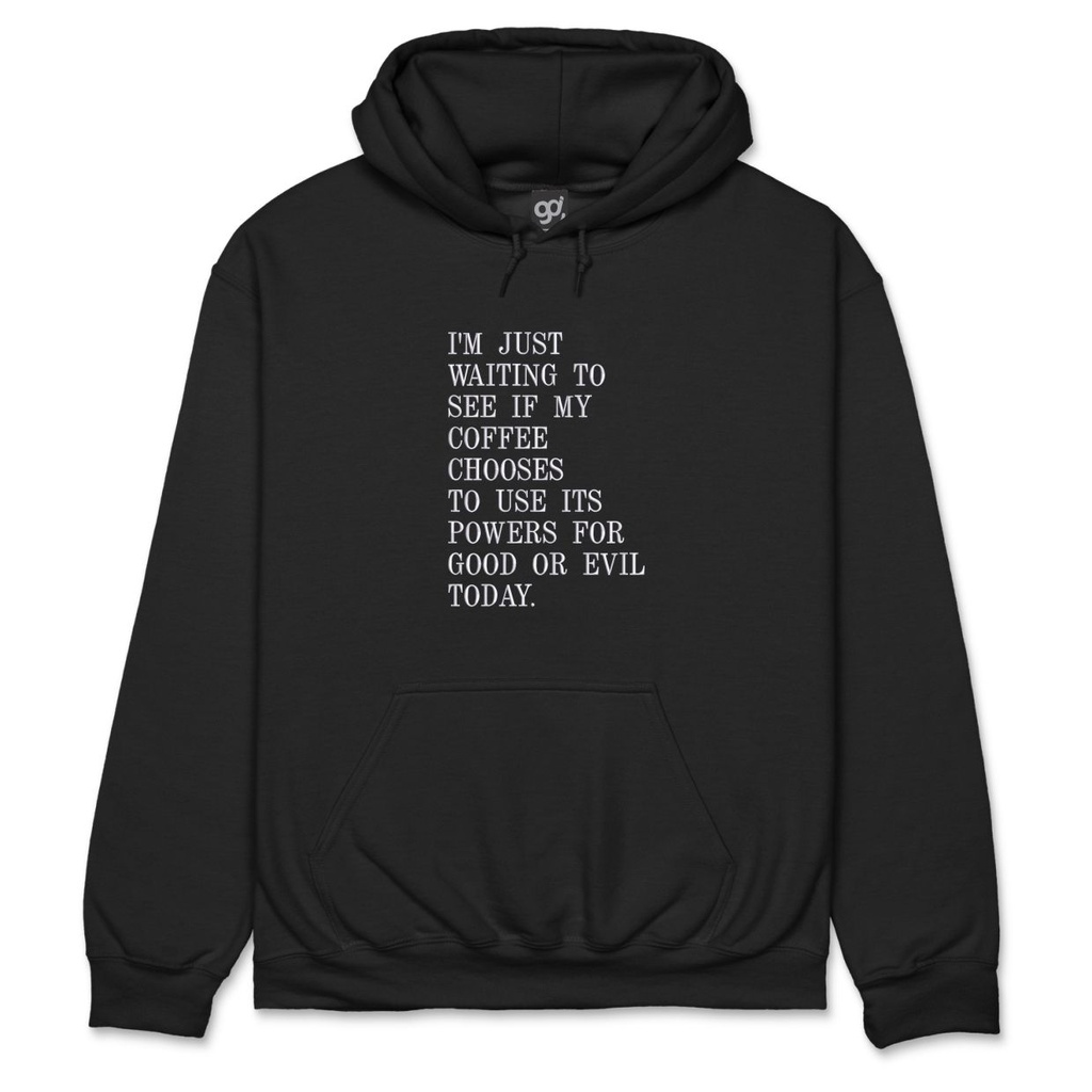 Good or Evil Hoodie (S, Black)